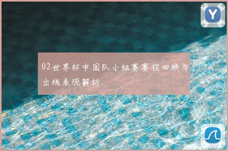 02世界杯中国队小组赛赛程回顾与出线表现解析